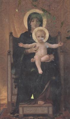 Adolphe William Bouguereau Virgin adn Child (mk26) oil painting picture